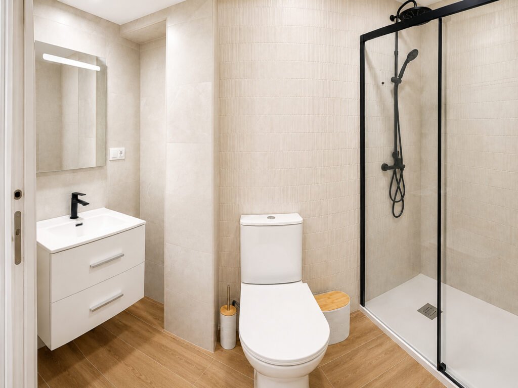Baño compartido